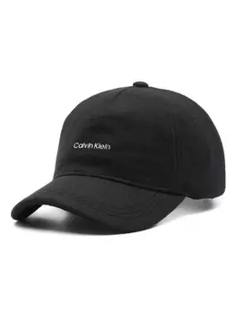 Кепка с логотипом Calvin Klein, черный