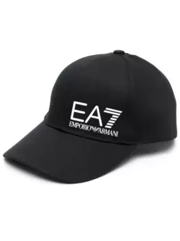 Кепка с логотипом Ea7 Emporio Armani, черный