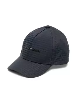 Кепка с логотипом Emporio Armani Kids, синий