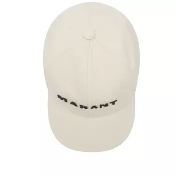 Кепка с логотипом Isabel Marant Tyrone, экрю