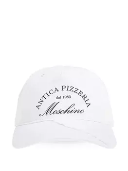 Кепка с логотипом Moschino, белый