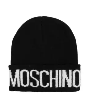 Кепка с логотипом Moschino, черный