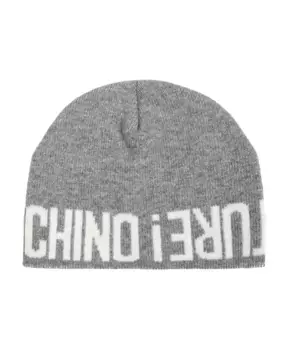 Кепка с логотипом Moschino, серый