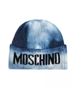 Кепка с логотипом Moschino, синий