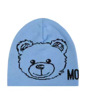 Кепка с логотипом Moschino, синий