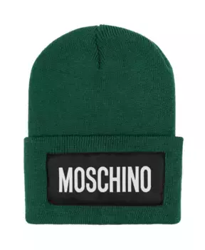 Кепка с логотипом Moschino, зеленый