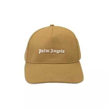 Кепка с логотипом Palm Angels Classic, песочный/белый