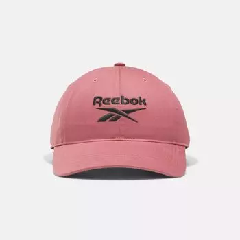 Кепка с логотипом Reebok, розовый