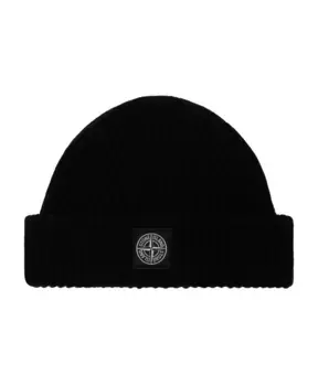 Кепка с логотипом Stone Island, черный