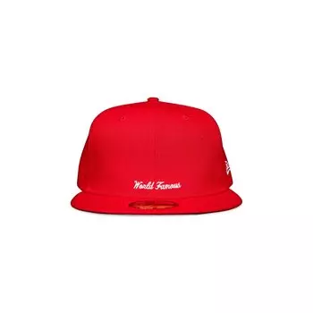 Кепка с логотипом Supreme x New Era, красная