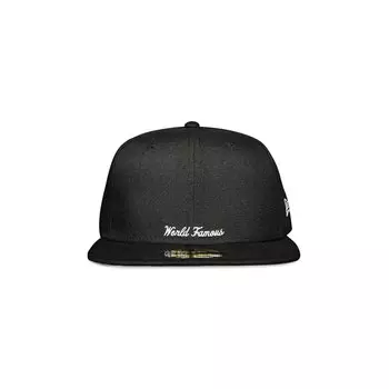 Кепка с логотипом Supreme x New Era Reverse Box, черная