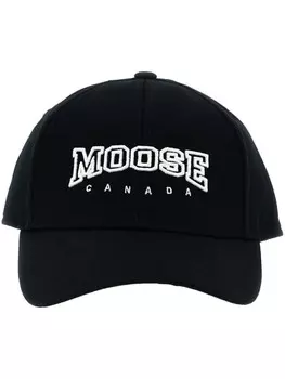 Кепка с логотипом университета Moose Knuckles, черный