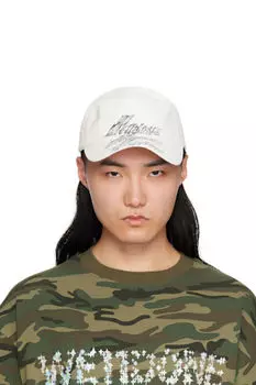 Кепка с логотипом White Flame We11done