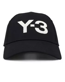 Кепка с логотипом Y-3 Y-3 Yohji Yamamoto, цвет Black & Talc