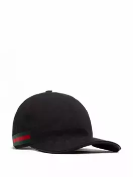 Кепка с монограммой GG Supreme Gucci, черный