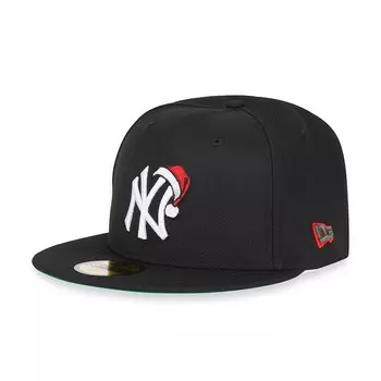 Кепка с нашивкой 59Fifty MLB New York Yankees Christmas 1996 World Series New Era, черный
