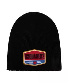 Кепка с нашивкой Dsquared2, черный