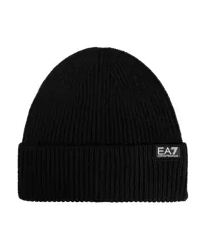 Кепка с нашивкой логотипом Emporio Armani Ea7, черный