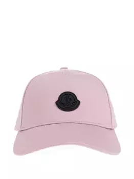 Кепка с нашивкой-логотипом MONCLER, розовый