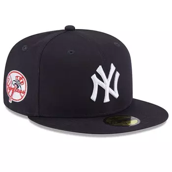 Кепка с нашивкой MLB New York Yankees 59Fifty New Era, темно-синий