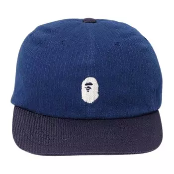 Кепка с панелью BAPE Japan Culture, цвет Индиго
