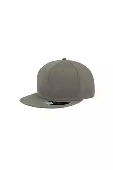 Кепка с плоским козырьком Snap Back, 6 панелей (2 шт. в упаковке) Atlantis, серый