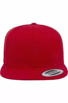 Кепка с плоским козырьком YP Classics Snapback, красный