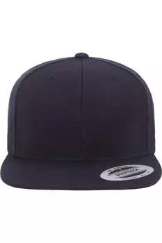 Кепка с плоским козырьком YP Classics Snapback, темно-синий