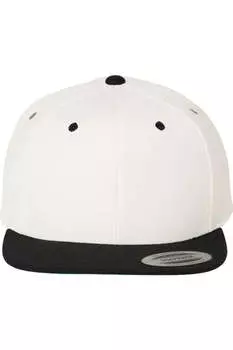 Кепка с плоским козырьком YP Classics Snapback, цвет natural/ black