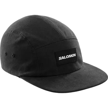 Кепка с пятью буквами Salomon, черный