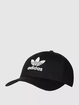Кепка с пришивной этикеткой adidas Originals, черный
