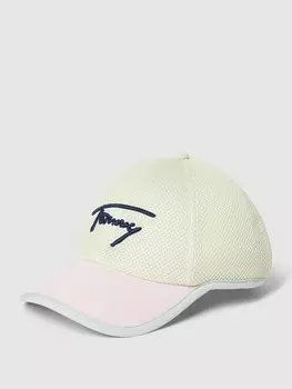 Кепка с пришивной этикеткой модель "SPRING BREAK SUMMER" Tommy Jeans, мятный