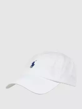 Кепка с пришивной этикеткой Polo Ralph Lauren, белый