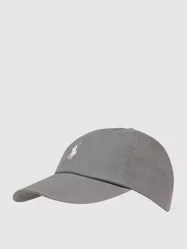 Кепка с пришивной этикеткой Polo Ralph Lauren, серый