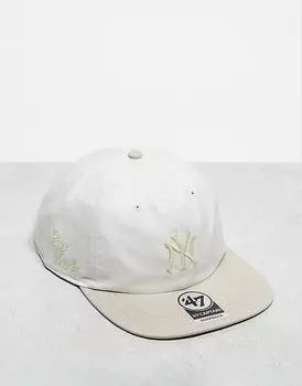 Кепка с прямым козырьком NY Yankees в камне 47 Brand