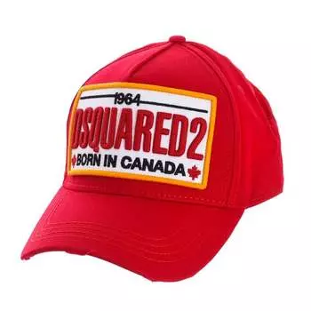 Кепка с регулируемым ремешком bmc0354 05c00001 мужчина Dsquared2, красный