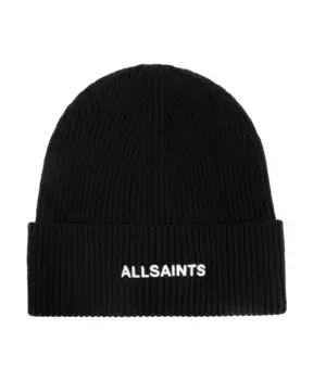 Кепка с вышитым логотипом Allsaints, черный