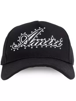 Кепка с вышитым логотипом AMIRI, черный