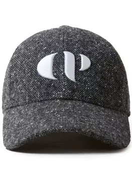 Кепка с вышитым логотипом Claudie Pierlot, серый