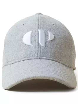 Кепка с вышитым логотипом Claudie Pierlot, серый