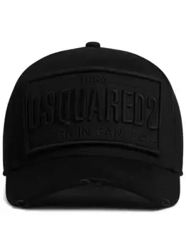 Кепка с вышитым логотипом DSQUARED2, черный