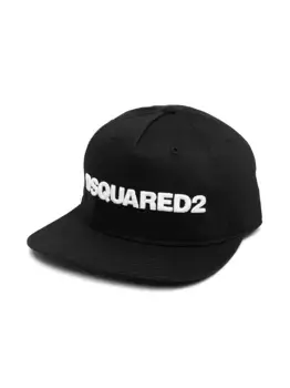 Кепка с вышитым логотипом DSQUARED2 KIDS, черный
