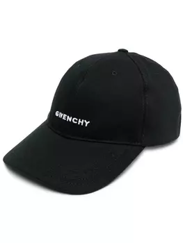 Кепка с вышитым логотипом Givenchy, черный