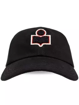 Кепка с вышитым логотипом ISABEL MARANT, черный