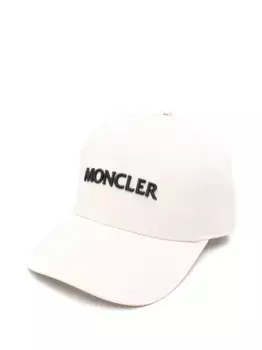 Кепка с вышитым логотипом MONCLER, нейтральный