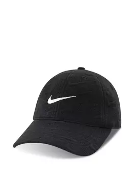 Кепка с вышитым логотипом Nike Kids Swoosh, черный