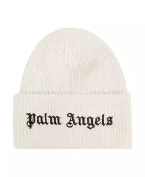 Кепка с вышитым логотипом Palm Angels, бежевый