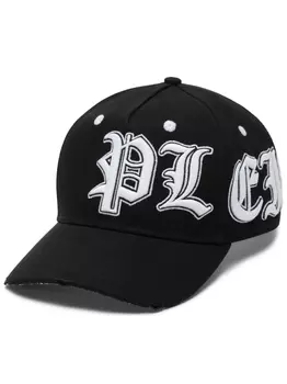 Кепка с вышитым логотипом Philipp Plein, черный