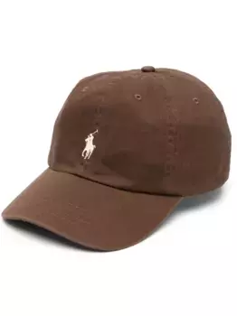 Кепка с вышитым логотипом POLO RALPH LAUREN, коричневый