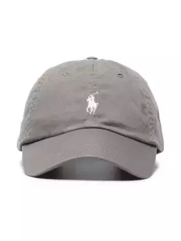 Кепка с вышитым логотипом POLO RALPH LAUREN, серый